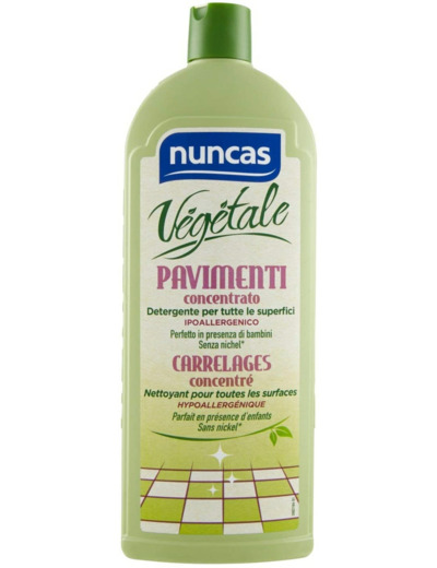 Nuncas Italia S.p.A. Nettoyant Concentré pour Sols Ligne Végétale Flacon 1 L