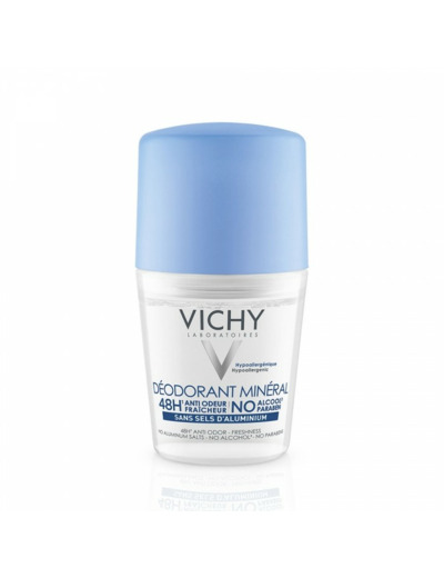 Deodorant 48h 50ml Minéral Roll-on Peaux Sensibles Vichy