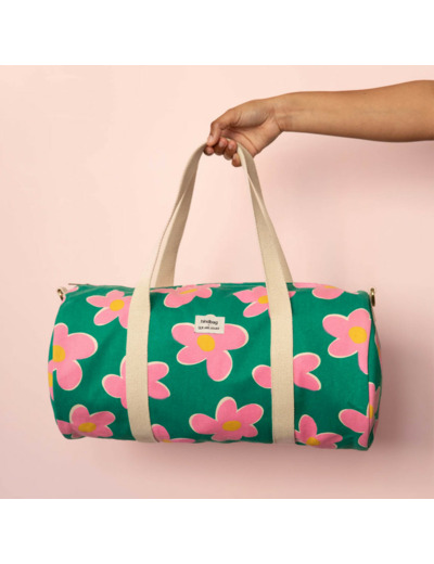Hindbag Simon We Are Jolies Sac Polochon Big Flowers