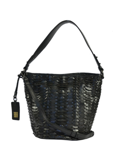 Biba Beekman Sac Hobo Tressé Bek1l Negro