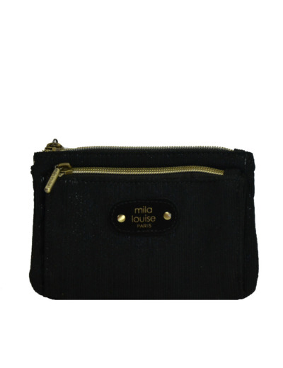 Mila Louise Paloma CT6 Porte-Monnaie Noir