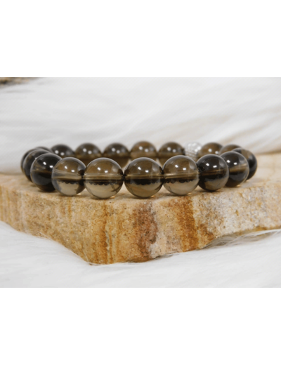 BRACELET QUARTZ FUME