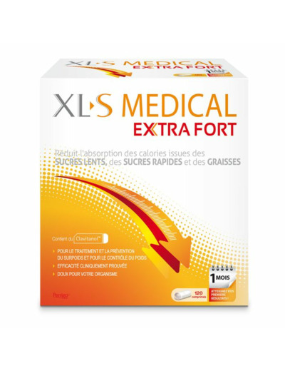 Medical Extra Fort Perte de Poids 120 Comprimes Xl-S
