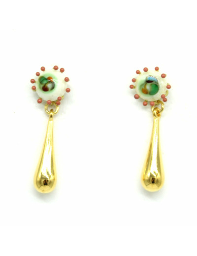 Boucles d'oreilles Jardin Secret