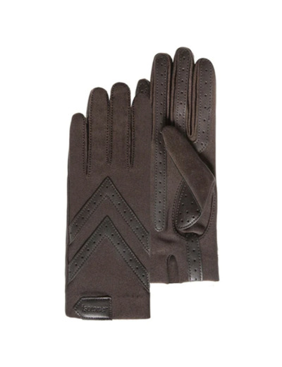 Isotoner Gants Femme Stretch Recyclé Marron