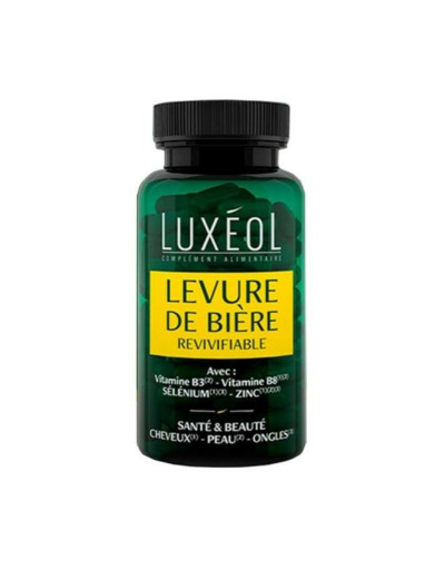 Levure De Biere Revivifiable 90 Gélules Luxeol