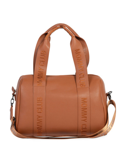 Mommy Club Signature - Cuir Vegan Brun