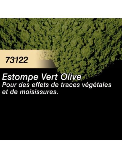 73122 – Pigment Estompe Vert Olive