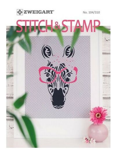 Livre broderie Stitch & Stamp 310 ZWEIGART