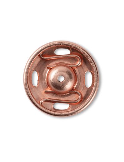 Boutons pression - rose gold