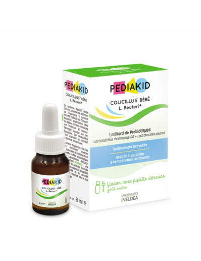 Colicillus Bebe avec pipette doseuse 8ml Pediakid