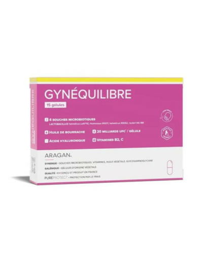 ARAGAN GYNEQUILIBRE BTE15COMBOCAP