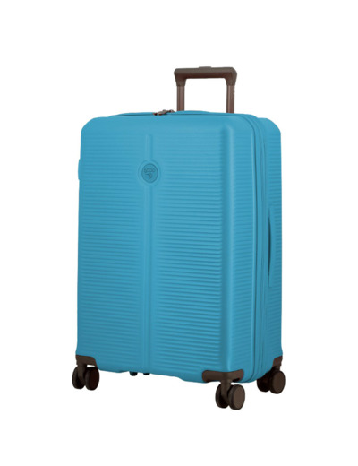 Jump Hendaye Valise 65cm 4 Roues Extensible Bleu