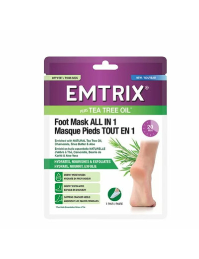 EMTRIX PLUS TTO MASQUE PIEDS TOUT EN 1