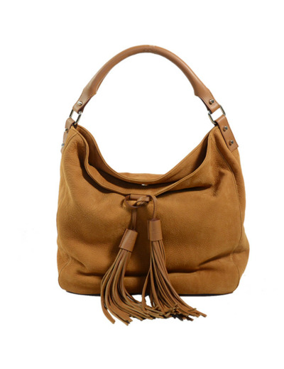 Berthille Hermine Sac Shopping  Cuir Nubuck Cuoio