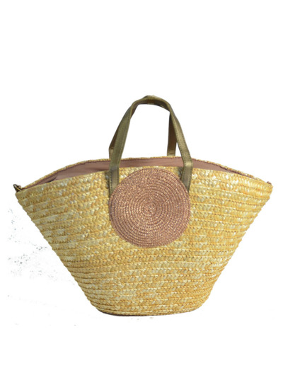 Le Voyage en Panier Tourbrillette Cabas Rose Gold