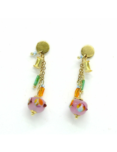 Boucles d'oreilles chainette Yuna