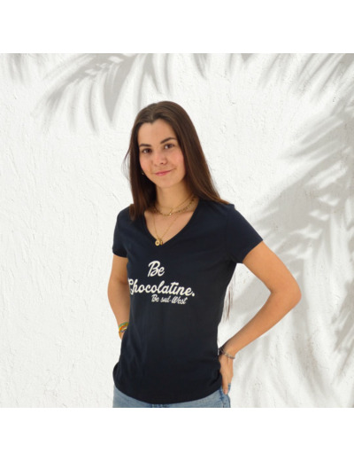 T-shirt be chocolatine Lifetarn femme