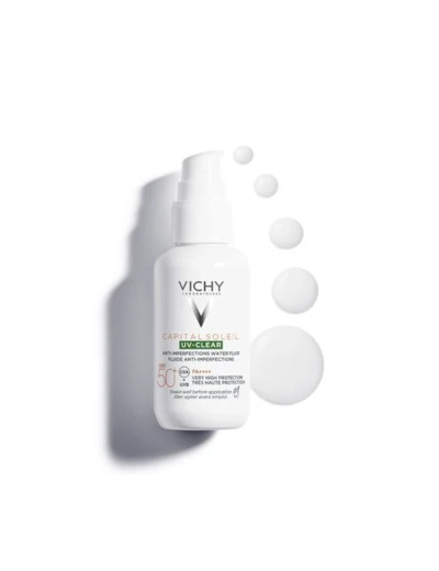 Fluide Anti-Imperfection SPF50+ 40ml Capital Soleil Uv-Clear Vichy