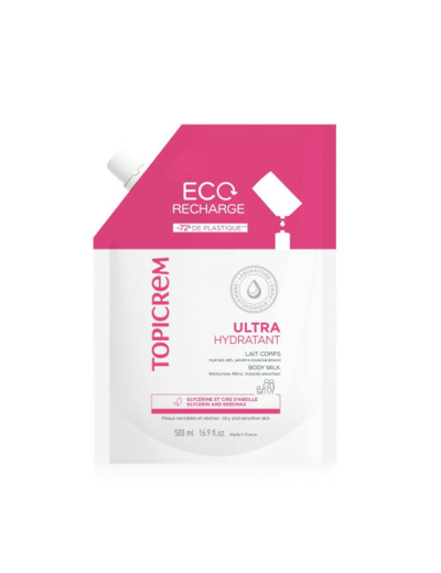 TOPICREM ECO RECHARGE LAIT 500ML