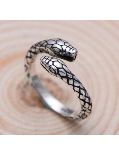 Bague homme serpent