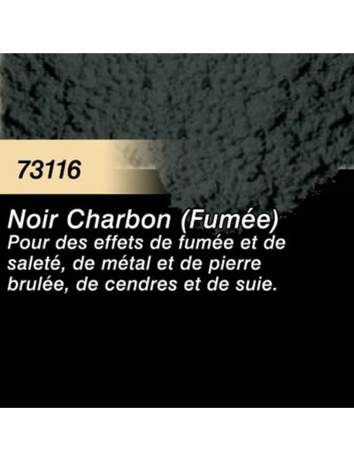 73116 – Pigment Noir Charbon (Fumée)