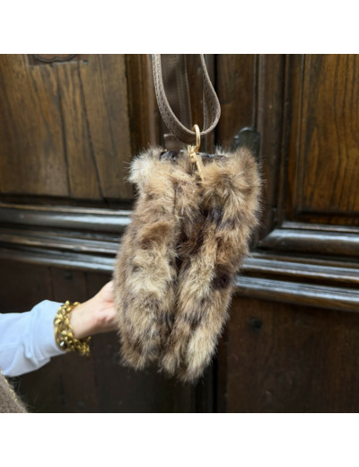 Sac Manchon Leopard le voyage en panier