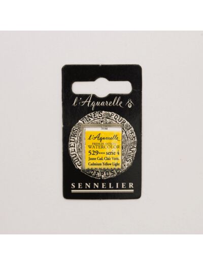 Peinture Aquarelle Extra-Fine Sennelier, 529 Jaune Cadmium Clair S4