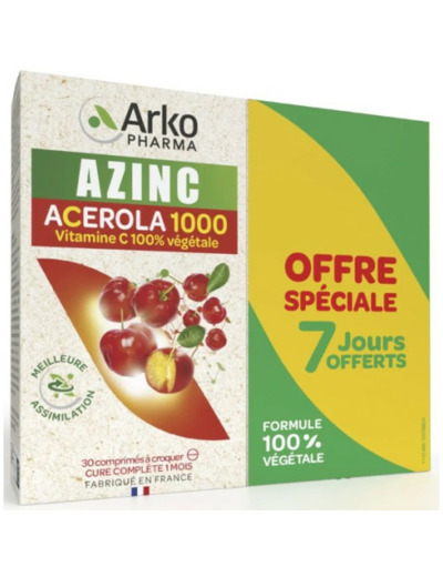 AZINC NAT ACEROLA 1000 BIO LOT2