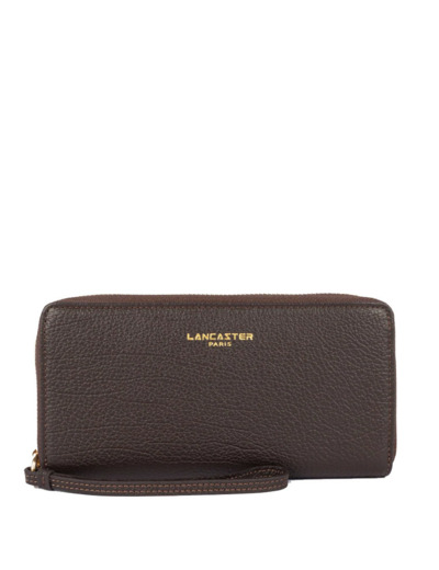 Lancaster Dune Portefeuille et Compagnon 129-18 Marron Foncé