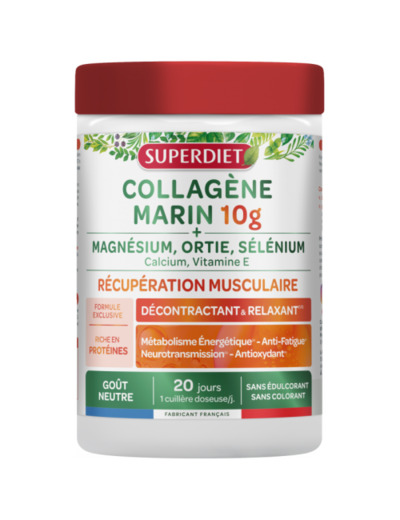 SUPERDIET COLLAG MAR 10G MASSE MUSCU 240G