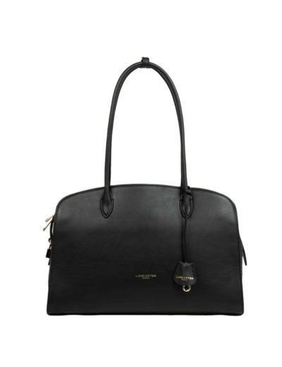 Lancaster Mademoiselle Bonnie Grand Cabas Aux Anses Longues 572-131 Noir