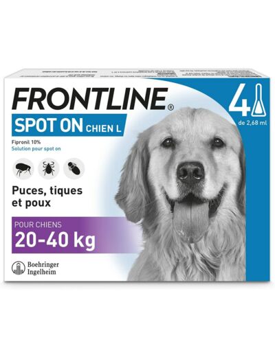 FRONTLINE S EXT CH 20-40KG 4DOSES