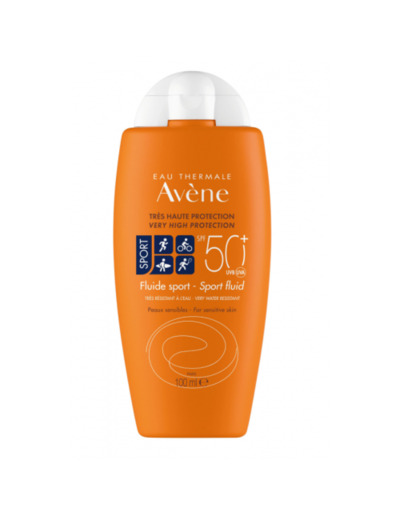 Fluide Sport Spf50+ Peaux Sensibles 100ml Solaire Avène