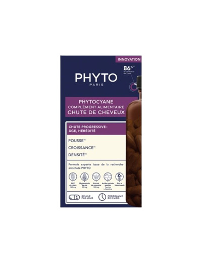 PHYTOCYANE Chute de Cheveux Progressive - 84 Gélules