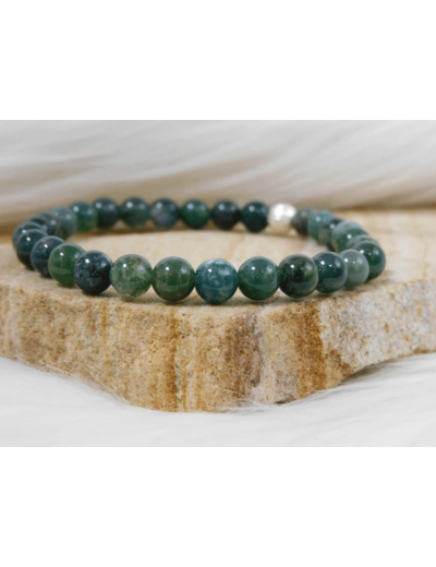 BRACELET AGATE MOUSSE