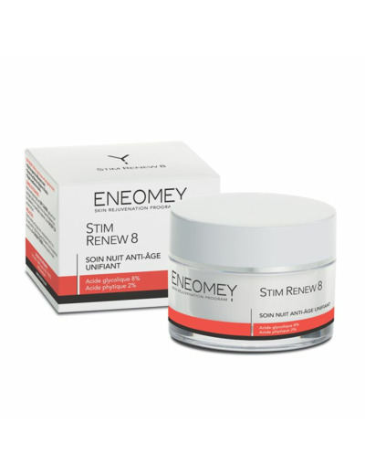 Stim Renew 8 Soin Nuit Anti-age Unifiant 50ml Eneomey