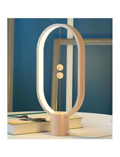 Lampe Heng Balance Ellipse en bois