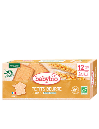 BABYBIO PETIT BEURRE 12M 120G