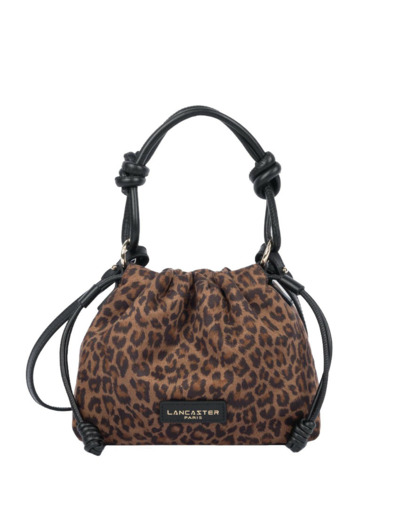 Lancaster Jungle Sac Besace 518-094 Marron Léopard