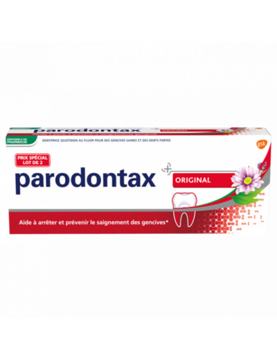 Dentifrice original 2x75ml Parodontax