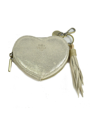 Mila Louise Amour Porte-Monnaie et Porte Clés Latte