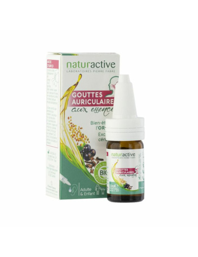 Gouttes Auriculaires Aux Essences 10ml Naturactive