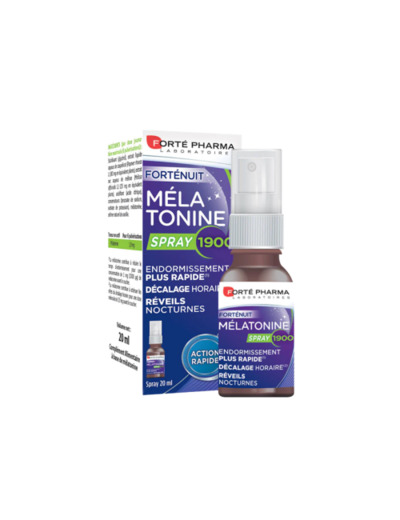 FORTE PHARMA MELATONINE 1900 SPR 20ML