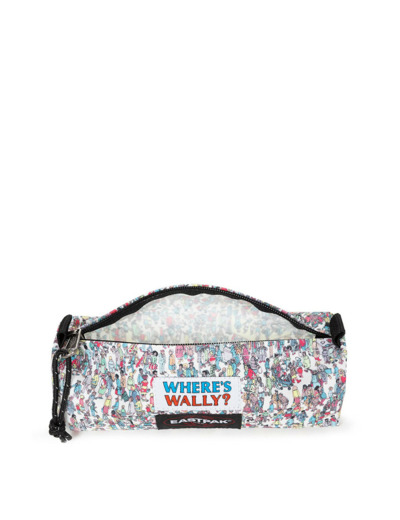 Eastpak Benchmark Single Trousse Where Is Wally Pattern White