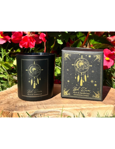 BOUGIE MYRRHE & BOIS DE SANTAL