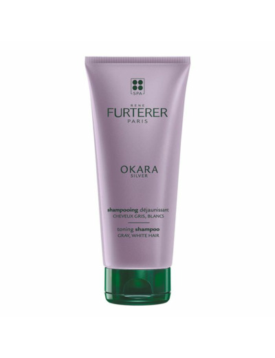 Silver Shampooing Dejaunissant Cheveux Gris Blancs Ou Blond Platine 200ml Okara René Furterer