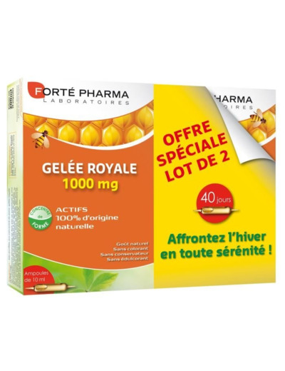 FORTE GELEE ROYALE 1000MG DUO 2X20AMP