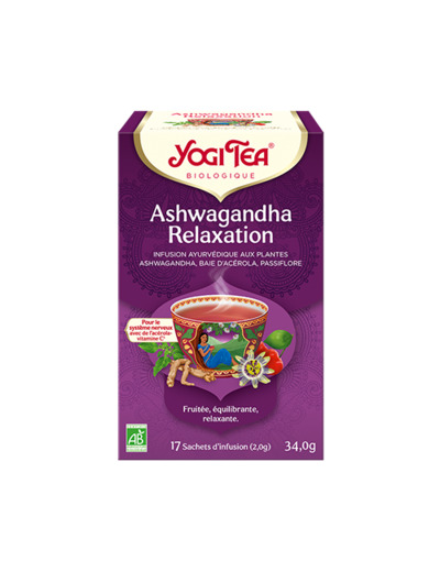 YOGI TEA ASHWAGANDHA RELAXATION 34G
