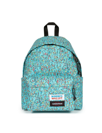 Eastpak Padded Pak'R Where is Wally Pattern Blue